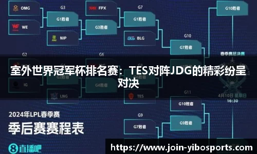 室外世界冠军杯排名赛：TES对阵JDG的精彩纷呈对决